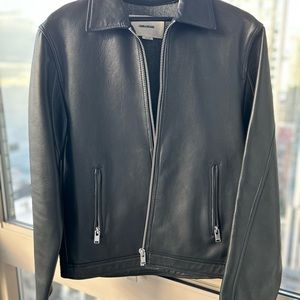 Black Luk bonded leather jacket from ZADIG&VOLTAIRE